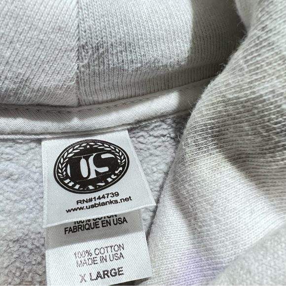 Size XL tie dye sweatshirt Fuzz band pullover :Box L03: - Picture 2 of 9